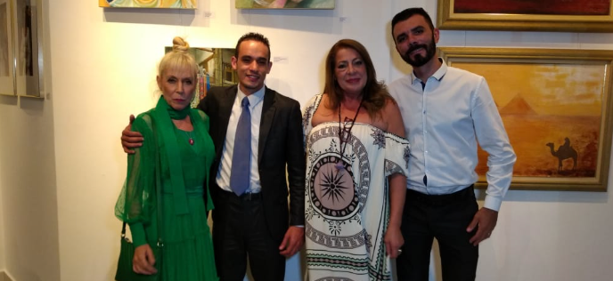 Encontro na Embaixada Árabe do Egito